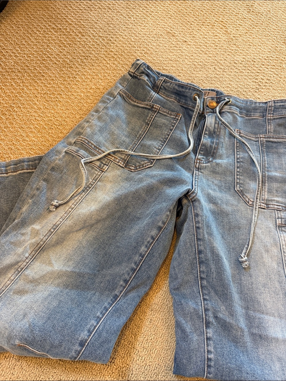 Kut from the Kloth Light Blue High-Rise Jeans